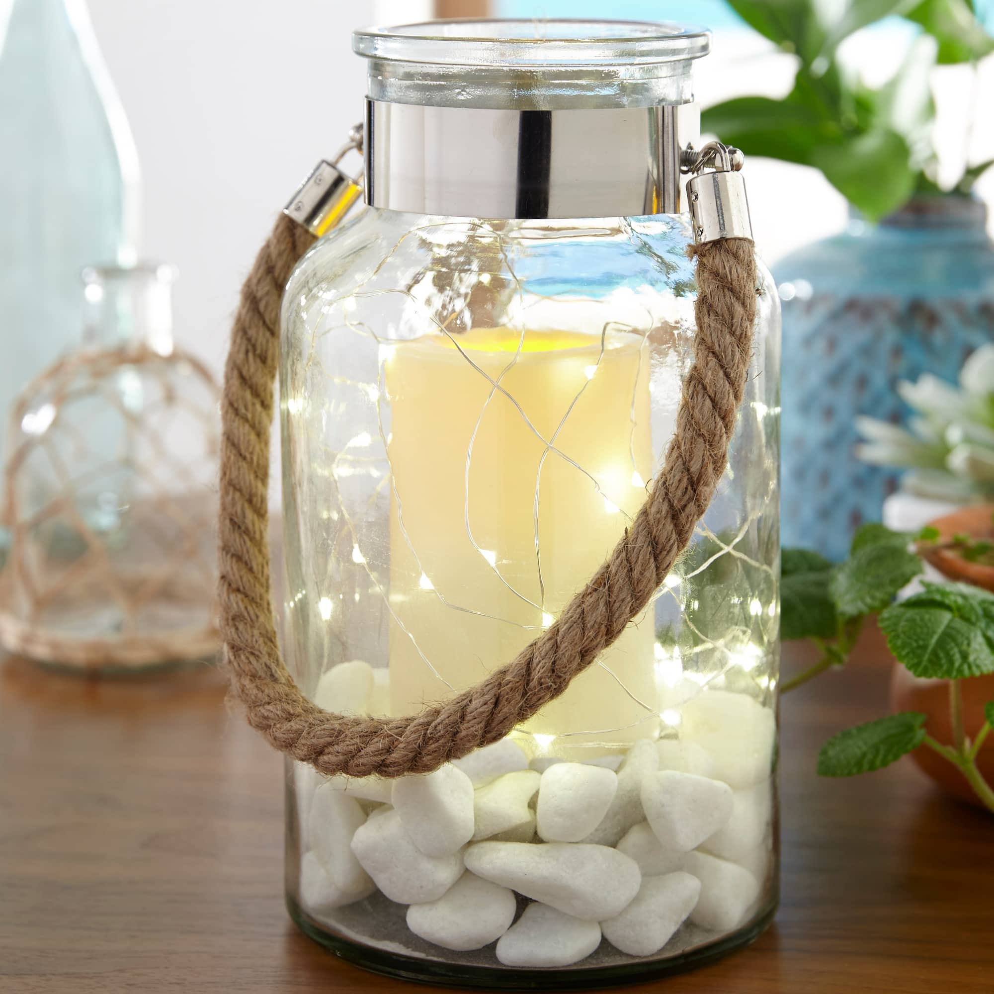 40ct. Warm White LED String Lights with Silver Wire by Ashland®, 2ct.